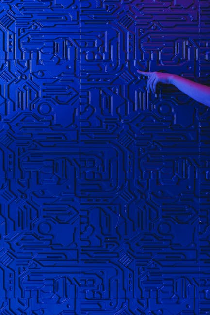 Computer screen with digital padlock and data security graphics